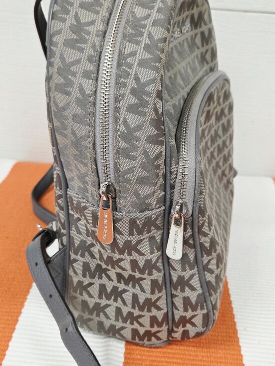 Michael Kors Abbey MK signature Logo Mini Backpack main image 8
